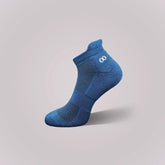 Vilasya Bamboo Ankle Socks for Men - 3 Pairs (Blue / Olive Green / Pink)